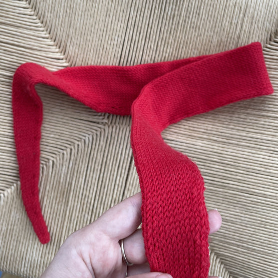 Easy Double Knitted Scarf - Skjerf
3