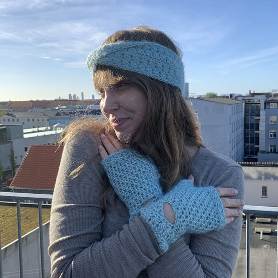 Soft Twist - Pulsvarmere og pannebånd
2