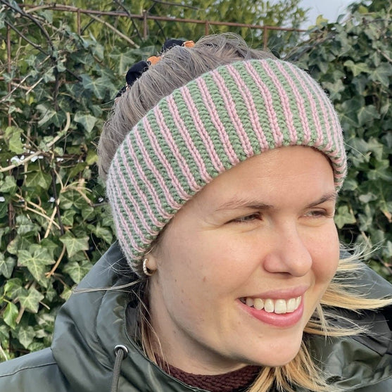 Easy Coloured Rib Headband - Pannebånd
2