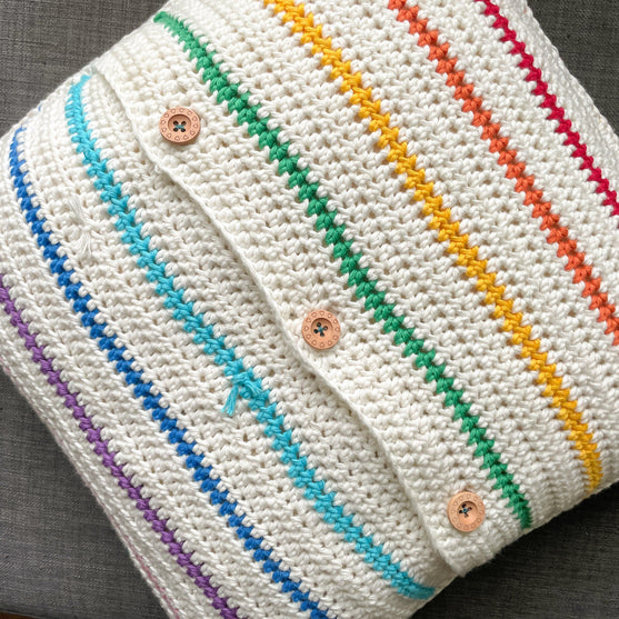 Woven Rainbow Pute
4