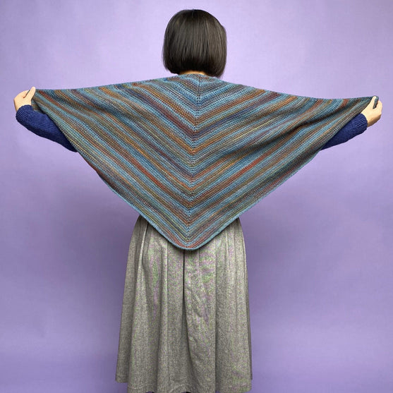 Jasmin - Sjal i tunisisk hekling
2