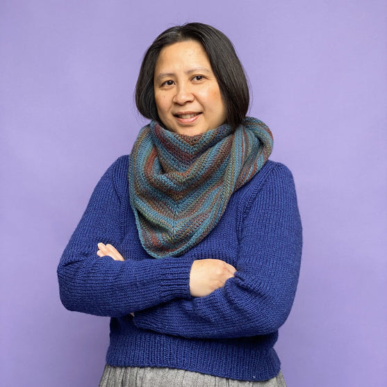 Jasmin - Sjal i tunisisk hekling
6