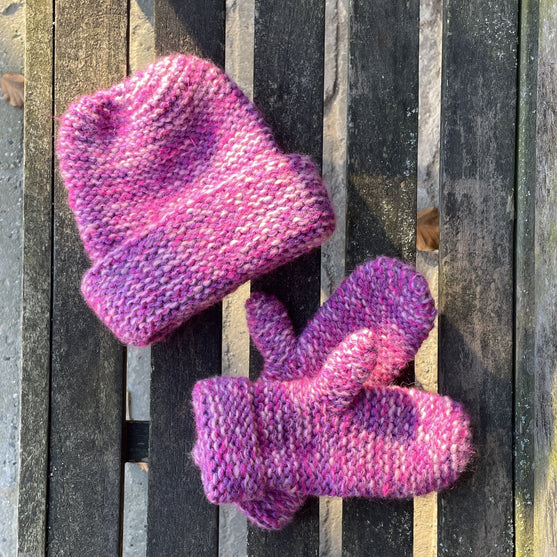 Ultra Easy Garter Stitch Beanie - Lue
4