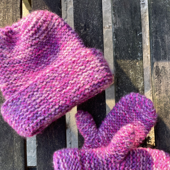 Ultra Easy Garter Stitch Beanie - Lue
3