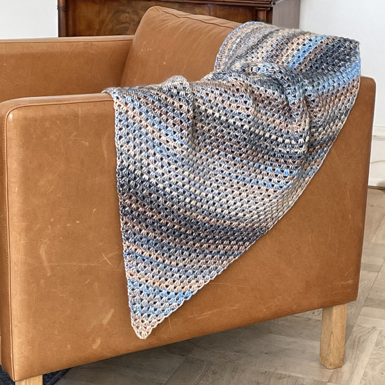 Lacy Afternoon - Sjal i tunisisk hekling
2