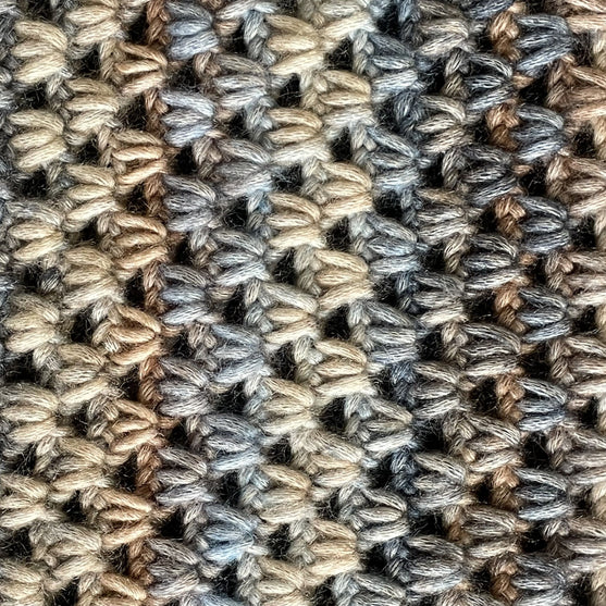 Lacy Afternoon - Sjal i tunisisk hekling
3