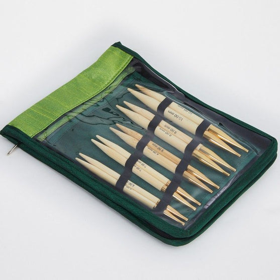 Bamboo Utskiftbare Rundpinnesett - Tykke Pinner - KnitPro
5