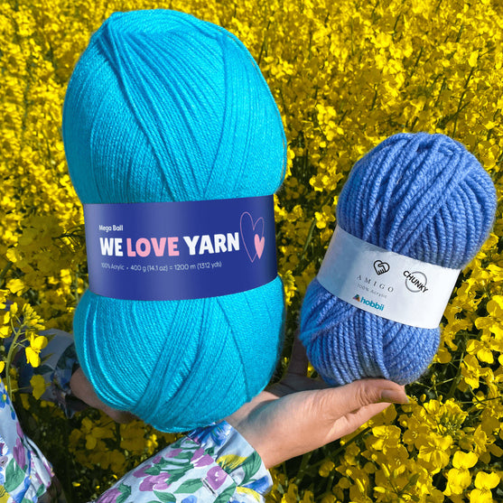 Mega Ball 400 g (14.1 oz) - We Love Yarn
2