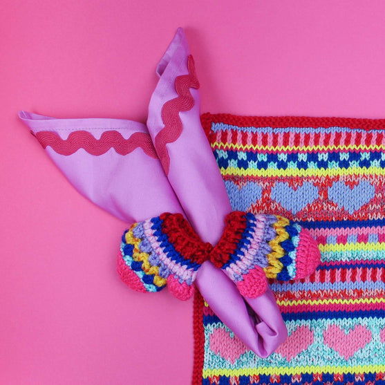 Mini Mitten - Serviettbånd
5