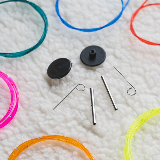 Kabeloverganger - 3 stk. - KnitPro
4