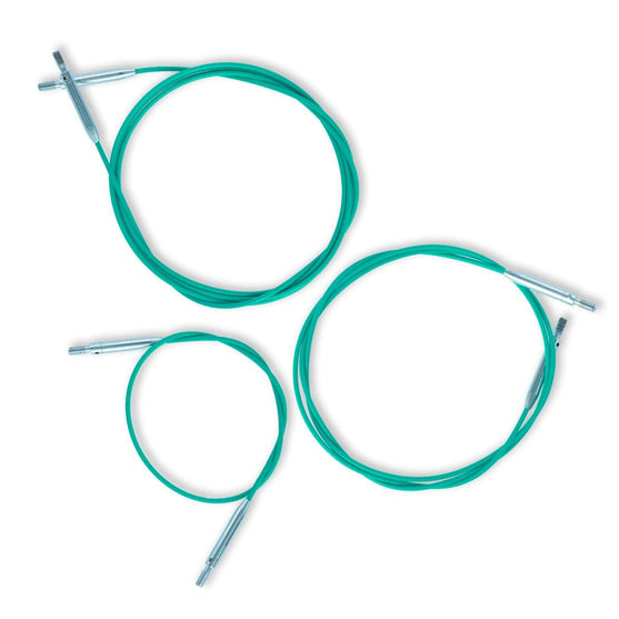 Swivel Cable - Teal - KnitPro
4