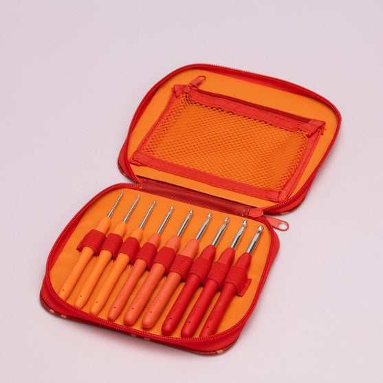 Easy Touch Heklenålsett - Berry - 9 størrelser - Hobbii
2