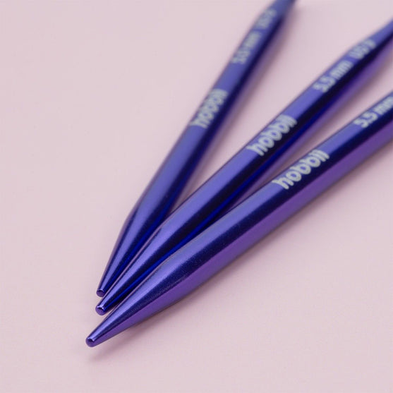 Stellar Korte Utskiftbart Rundpinnesett Essential - Amethyst - Hobbii
7