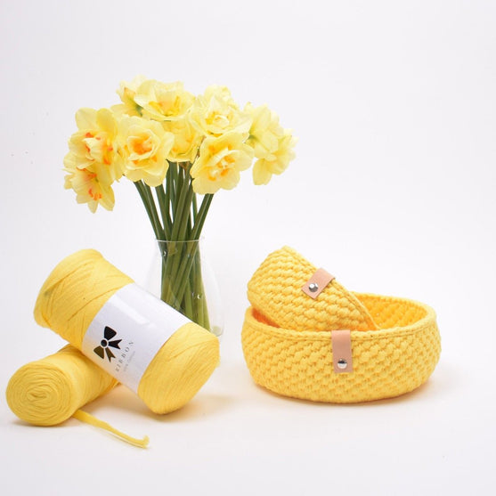 Ribbon påske brødkurver
5