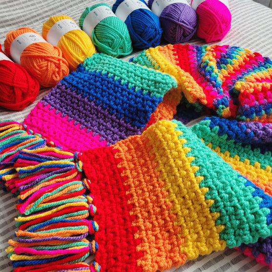 Chunky Rainbow - Skjerf
6
