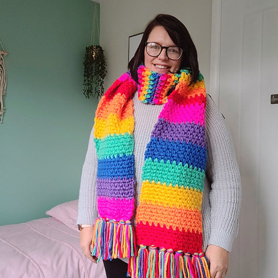 Chunky Rainbow - Skjerf
3