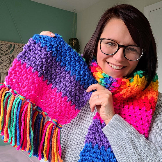 Chunky Rainbow - Skjerf
5