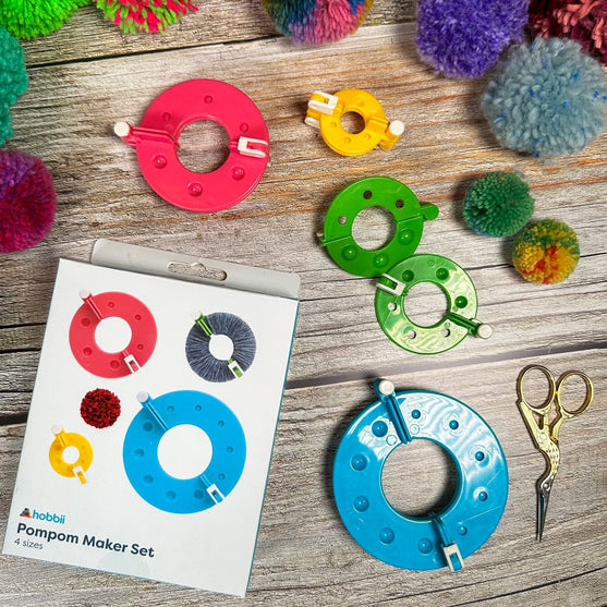 Hoop Pompon Maker - Hobbii
7
