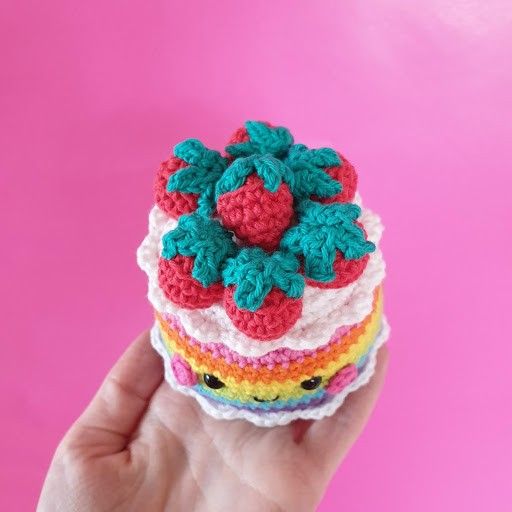 Kawaii Regnbue - Kake
3