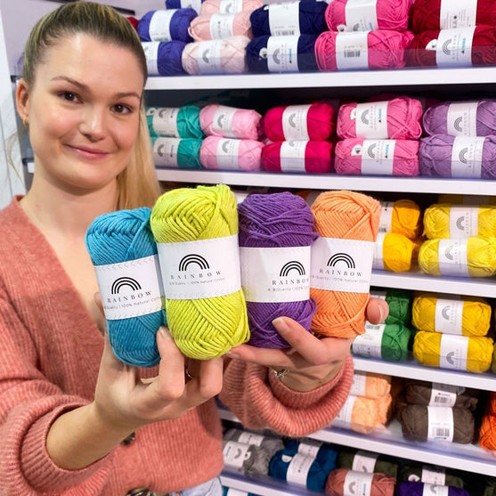 Rainbow Cotton 8/8 - Hobbii
5