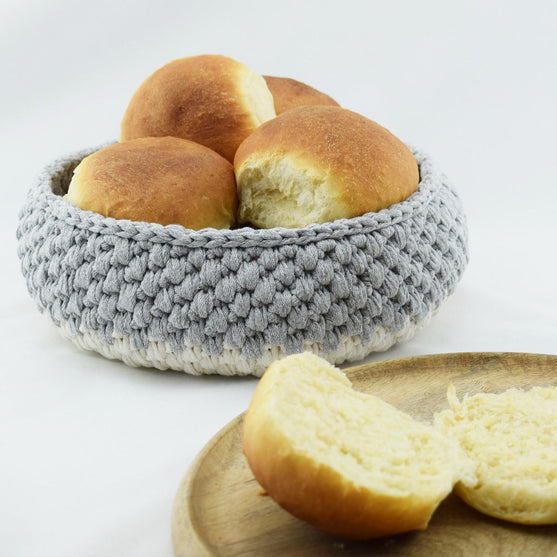 Heklet Ribbon Kurv
3
