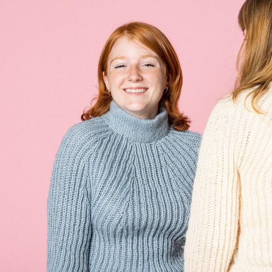 Skyler - Sweater in fisherman’s rib
10
