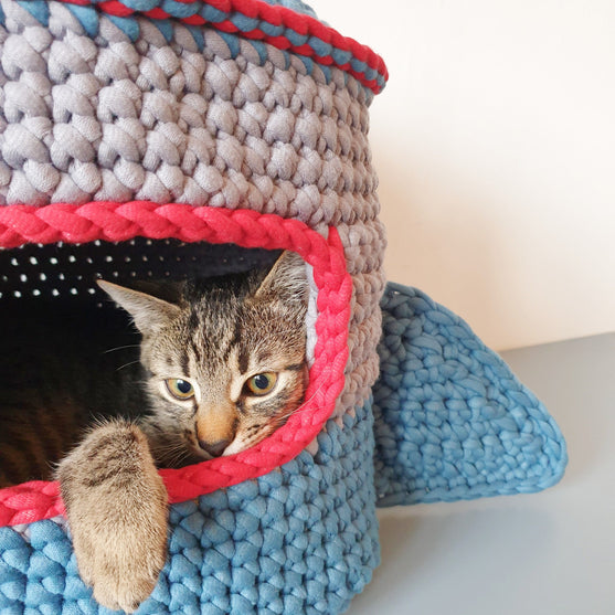 Space cat - Cat house
4