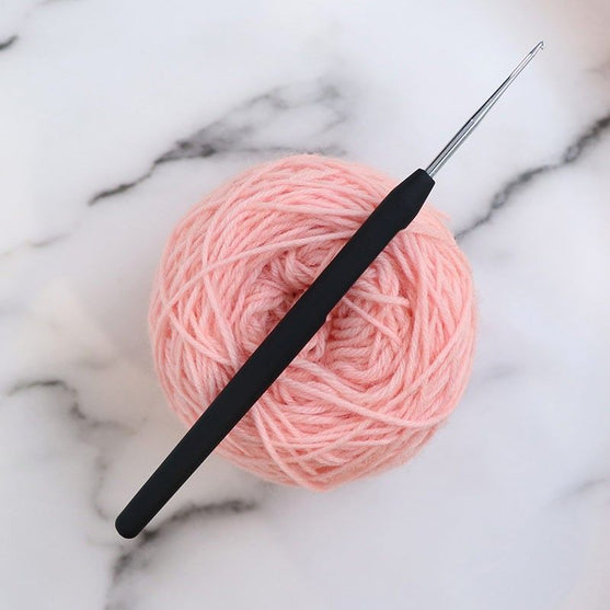 Steel Heklenål m/Ergonomisk Håndtak - KnitPro
6