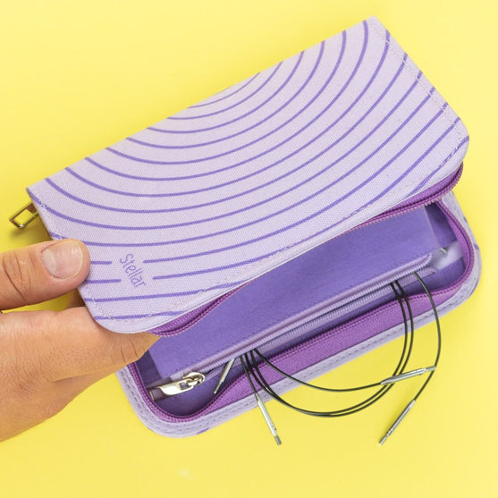 Stellar Korte Utskiftbart Rundpinnesett Essential - Amethyst - Hobbii
4