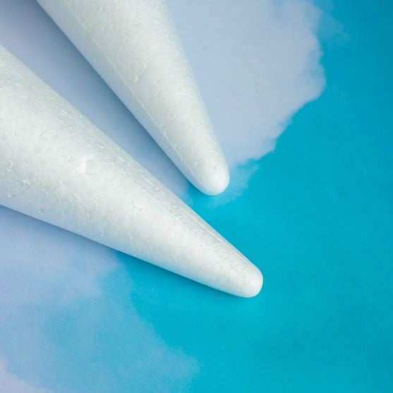 Isoporkjegler - 2 stk. - Hobbii
3