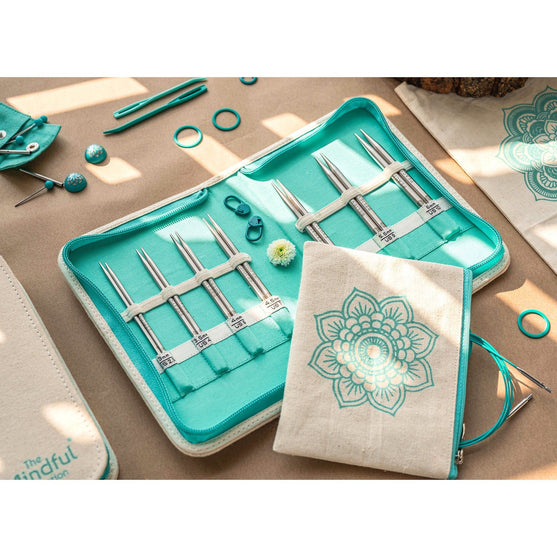 The Kindness Set - Korte Utskiftbare Rundpinner - KnitPro
4
