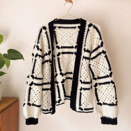 The Chess Cardigan - Jakke
5