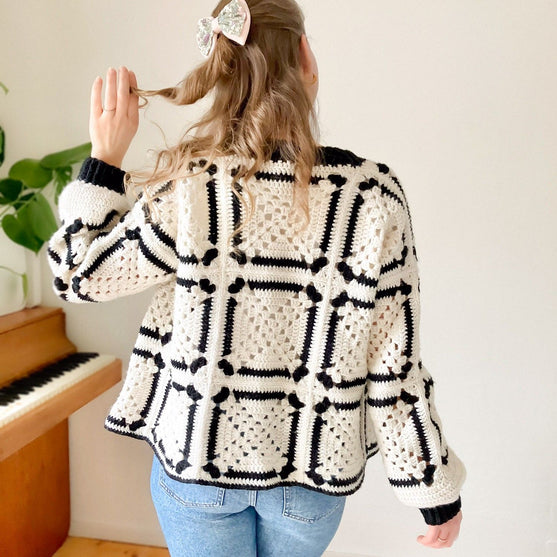 The Chess Cardigan - Jakke
6