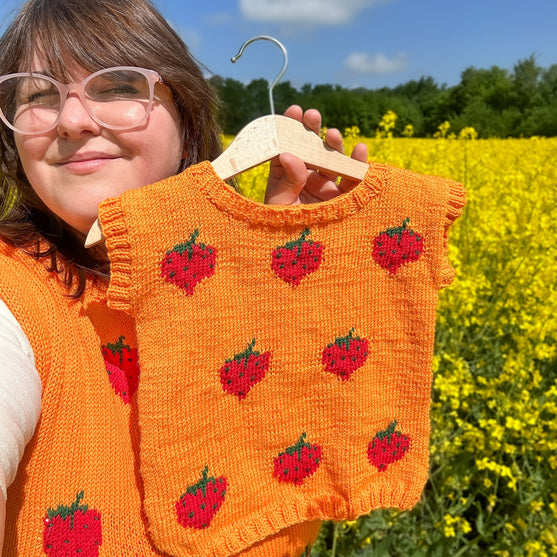 Tutti Frutti Strawberry - Barne-vest
4