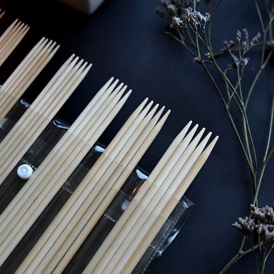 Bamboo Strømpepinnesett - KnitPro
5