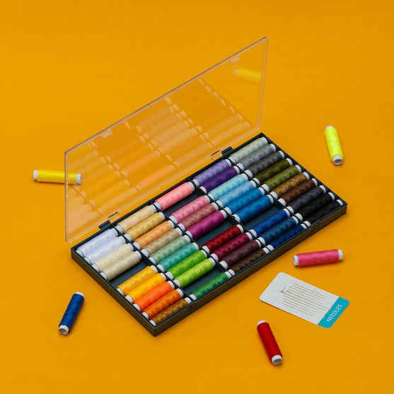 Sytrådsett - 50 farger - Hobbii
4