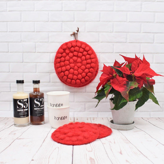 Tovet Julegrytelapper med bobler
2