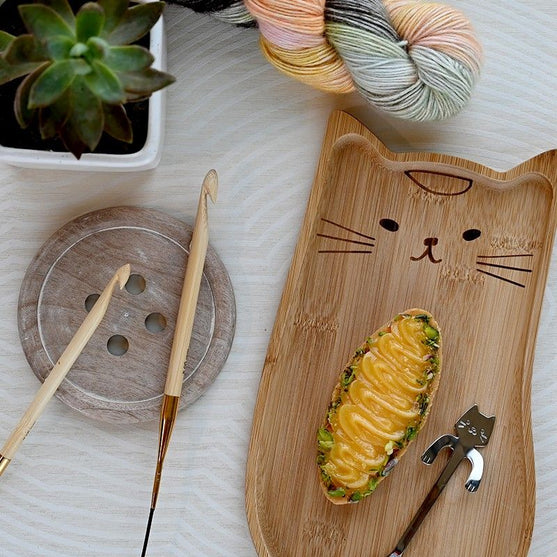 Bamboo Utskiftbar Tunisisk Heklenål - KnitPro
5