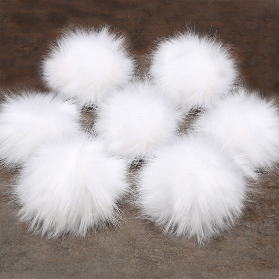 Pompon - Hvit - Go Handmade
3