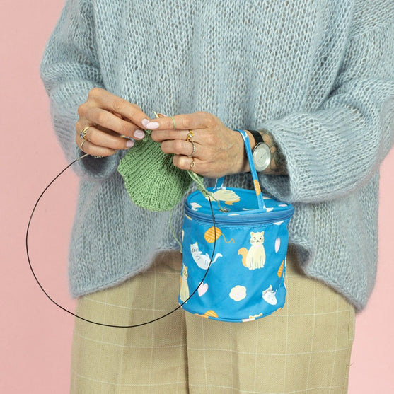 Yarn Holder Bag w. Print - Hobbii
4