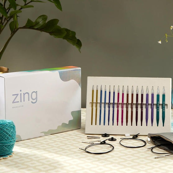 Zing Utskiftbart Rundpinnesett - Melodies of Life - KnitPro
4