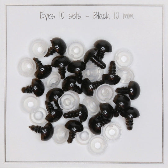 Sikkerhetsøyne - 10 mm - Go Handmade