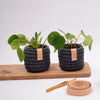 

Heklet Ribbon Potteskjuler - Liten
2