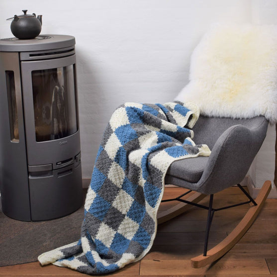 

Heklet “C2C” teppe
1