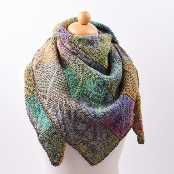 

Strikket domino sjal
1