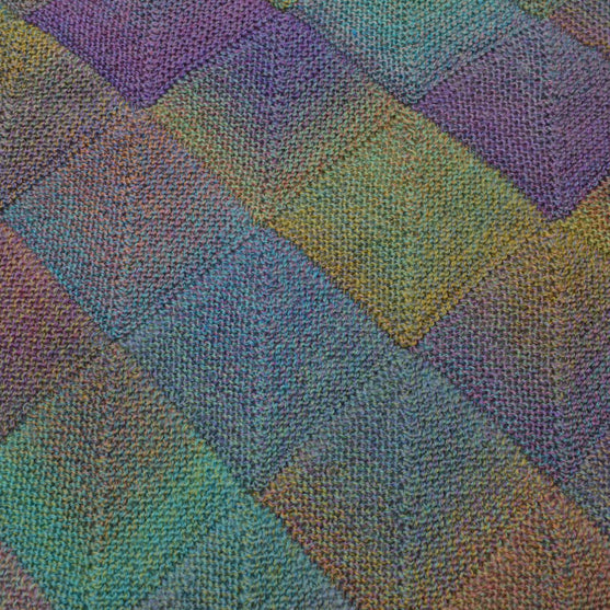 

Strikket domino sjal
2