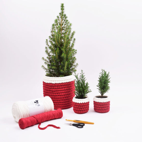 

Heklet juleskjuler - Liten
2