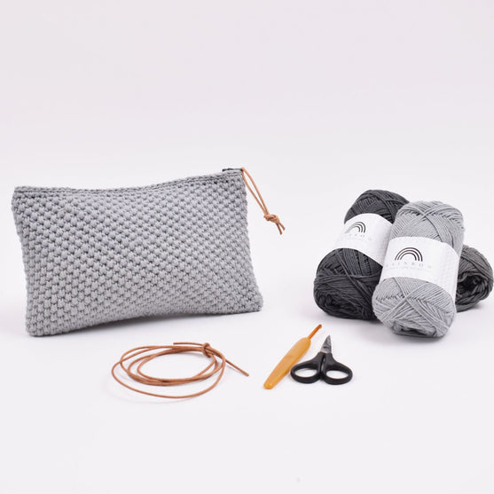 

Heklet kosmetikk veske
1