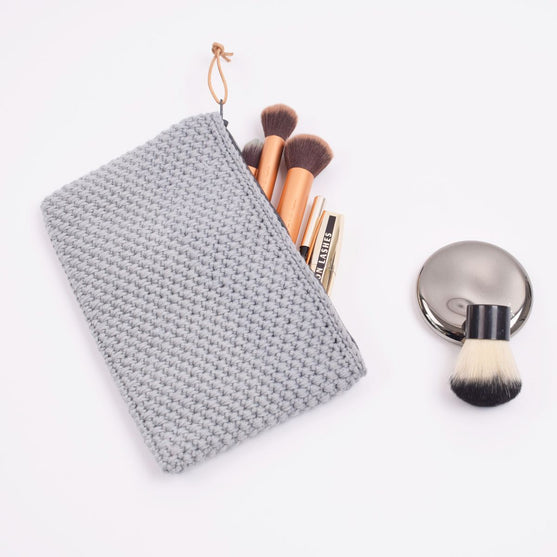 

Heklet kosmetikk veske
2