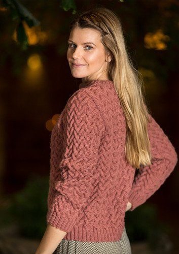 1629 - Dame flettegenser i Mayflower Easy Care Classic